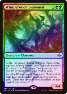 Whisperwood Elemental FOIL Fate Reforged PLD Green Mythic Rare CARD ABUGames - Picture 1 of 1