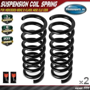 2x Coil Springs Rear Side Suspension for Mercedes-Benz E-Class W212 CLS C218 New - Picture 1 of 10