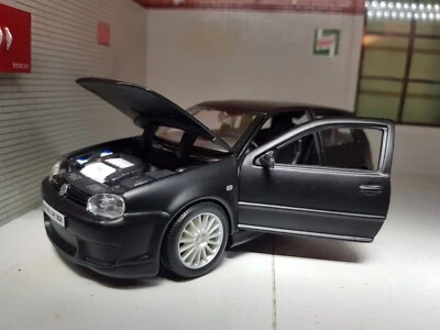 VW Golf R32 GTI Mk4 Black Mark 4 IV V6 31290 Matt 1:24 Scale Model R-32 - Image 1 of 4