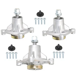 3 Pack Spindle Assembly For Hustler 36 42 52 Inch Deck 937763 937771 937813 - Picture 1 of 10