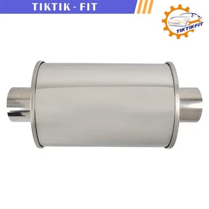 2.5'' Ultra Quiet Muffler Resonator 304Stainless Steel Exhaust Resonator - Picture 1 of 7