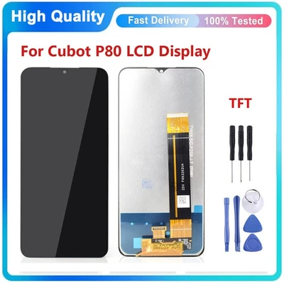 For Cubot P80 TFT Screen Replacement LCD Display Touch Screen Digitizer Assembly - Image 1 of 4