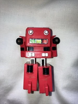 Camión de bomberos transformador Remco Zybot 1984 de colección  Foto 1 de 2