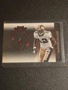 2010 Panini Plates & Patches #61 Marques Colston #/499 - Picture 1 of 2