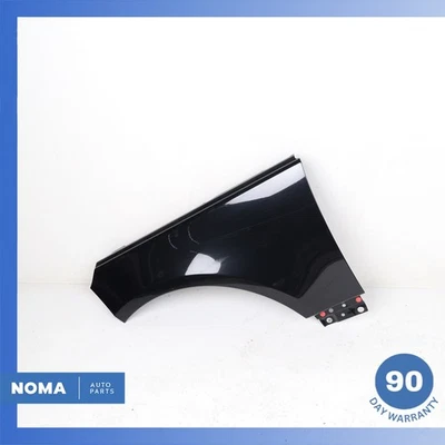 Painel de asa dianteiro esquerdo 13-22 Land Rover Range Rover L405 preto fabricante de equipamento original - Imagem 1 de 4