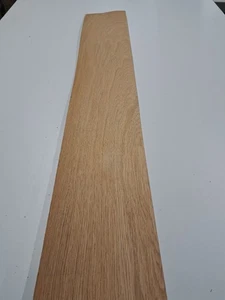 Constructional Oak Veneer - 1 NATURAL WOOD Sheet - 1010mm x 160mm x 2.4mm - Picture 1 of 5