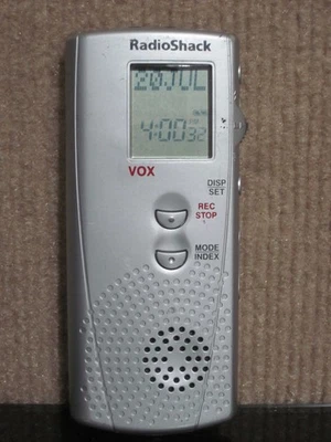 Radio Shack Digital Recorder 234 Minute USB Tested and Working - Image 1 of 4