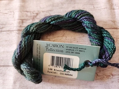 Caron Watercolours  #140 Blackwatch 3 Ply Pima Cotton   10 yd skein - Image 1 of 4
