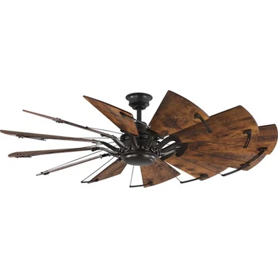 Progress Lighting Springer 60 Springer 60" 12 Blade Indoor - Bronze - Image 1 of 4