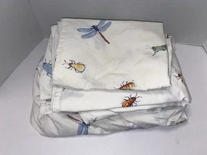 POTTERY BARN KIDS "Bugs" komplettes Lakenset 100% Baumwolle - Bild 1 von 7