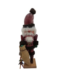 Cascanueces Christian Ulbricht 40 cm Erzgebirge madera arte popular hecho a mano decoración - Imagen 1 de 7