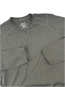 Patagonia Capilene 3 Midweight Long Sleeve Black Baselayer Shirt Mens Medium - Picture 1 of 6