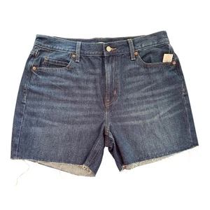 Pantalones Cortos de Jean Midi Old Navy Dad Cut Off Lily Wash talla 10 Nuevos con Etiquetas - Imagen 1 de 2