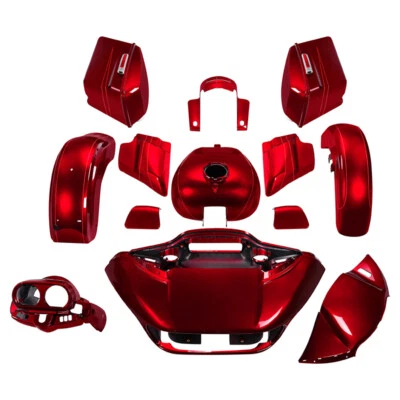 Fairings Body Kit Fit For Harley Road Glide Special 2015-24 Velocity Red Sunglo - Image 1 of 3