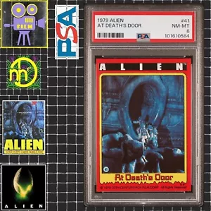 1979 Topps Alien - 41 At Death's Door - PSA 8 NM-MT - Picture 1 of 4
