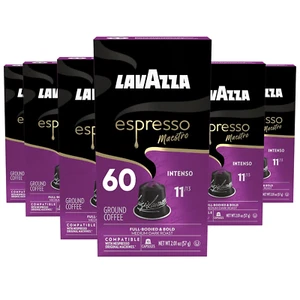 Lavazza Espresso Maestro Intenso Capsule Alluminio Compatibili con Nespresso* O - Foto 1 di 11
