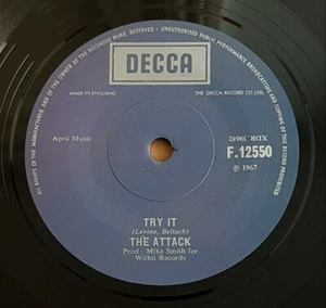 THE ATTACK - "Try It" REPRO/REISSUE. Doppelkopf Mod Gürtel! .HEAR IT - Bild 1 von 2