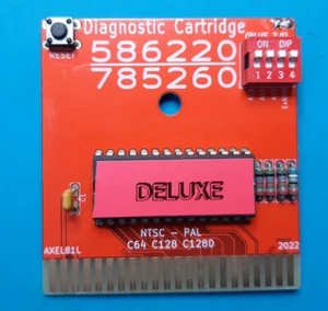 Commodore 64 C64 128 Diagnostic multirom plus rev 586220 785260 - GOLD DELUXE V2 - Picture 1 of 4