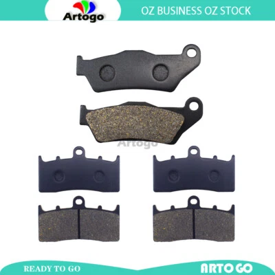 Pastillas de freno delanteras + traseras para BMW R1200 R K27/0378 bobinas fijas diciembre 2007-2013 2014 Foto 1 de 3