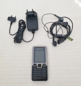 Sony Ericsson T280i Silber-Schwarz, Tastenhandy, mit Zubehör, defekt - Bild 1 von 7