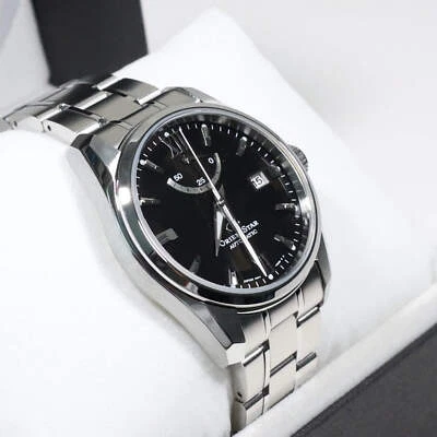 Orient Star Automatic Black Dial Stainless Steel Men's Watch RE-AU0004B00B - Image 1 of 4