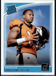 Courtland Sutton - Rated Rookie - 2018 Donruss #312 - Bild 1 von 2