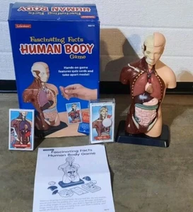 Lakeshore Fascinating Facts Human Body Game Take Apart Model All Parts Complete - Picture 1 of 5