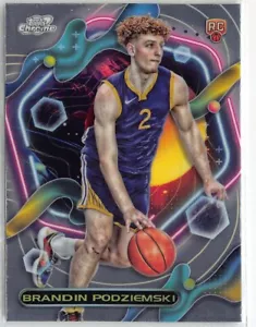 2023-24 Topps Cosmic Chrome - Brandin Podziemski #167 (RC) - Picture 1 of 2