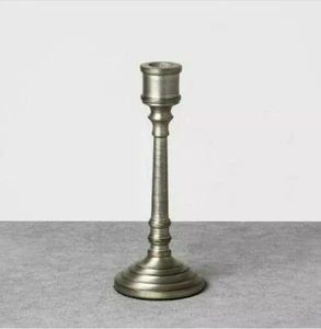 Hearth & Hand Magnolia Pewter Metal Taper Candle Holder Brand new (C2) - Picture 1 of 2
