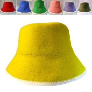 Saunahut Filzkappe Hut Kappe Wolle Saunamütze für Sauna Saunakappe viele Farben - Bild 1 von 15
