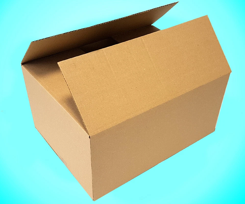 25 St. 400x300x200 Karton Versandkarton 40x30x20 1-wellig B-Welle Paket NEU