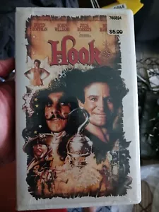 HOOK VHS 1991 ROBIN WILLIAMS DUSTIN HOFFMAN JULIA ROBERTS - NEW SEALED - Picture 1 of 8
