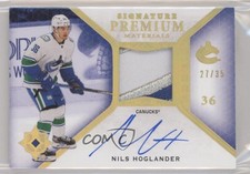 2020-21 Upper Deck Ultimate Collection /35 Nils Hoglander #RSP-NH Rookie Auto RC