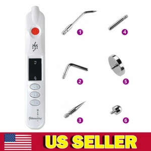 Rechargeable Electric LCD Plasma Pen Skin Care Dark Spot Removal Beauty Tool US - Picture 1 of 12