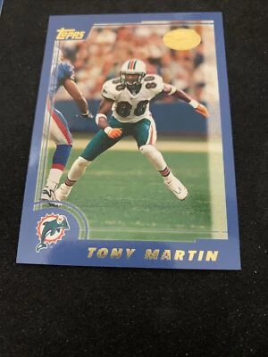 2000 Topps Football Card #49 Tony Martin Miami Dolphins NmMt Free Shipping! - Image 1 of 2