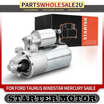 Motor De Arranque para Ford Windstar Mercury Sable 1.4kW 12 Voltios CW Piñón de 10 Dientes Foto 1 de 4