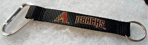 MAJOR LEAGUE BASEBALL ARIZONA DIAMONDBACKS CARABINER LANYARD KEYCHAIN - SEE PICS Cover