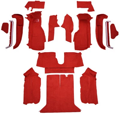 Alfombra de repuesto Chevrolet Corvette 1992-1993 cupé con pestillo de 1 puerta masa Foto 1 de 3