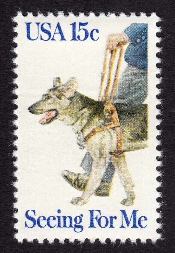 Estampilla única de Scott #1787 Seeing For Me (perro) - MNH Foto 1 de 1