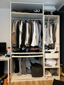 pax Kleiderschrank, Ikea, weiß 1,50 meter - Bild 1 von 1
