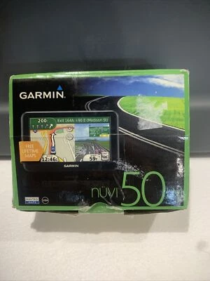 Pre-owned- -Garmin NUVI 50LM GPS - Open Box  (010-00991-21) Black  - Image 1 of 3