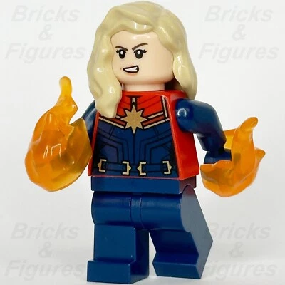 LEGO® Super Heroes Captain Marvel Minifigure Carol Danvers Marvels 76232 sh0911 - image 1 of 3