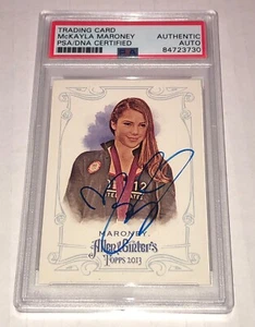 McKayla Maroney Signed 2013 Topps Allen & Ginter #62 Card PSA DNA Auto Gymnast - Picture 1 of 2