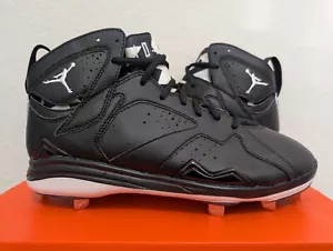 Botín de béisbol retro Nike Jordan 7 VII metal Oreo negro blanco 684943-010 talla 8 - Imagen 1 de 10