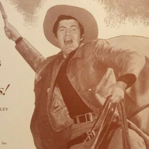 1956 Vintage Sheet Music "Wringle Wrangle" from "Westward Ho the Wagons" Disney - Picture 1 of 4