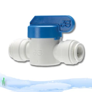 John Guest Shut Off Valves - 1/4" 3/8" 6mm 8mm 10mm 12mm - Picture 1 of 10