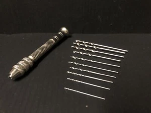 Pin Vice and Drill Holder for Railway Modelers - Includes Drill Bits & Collets - Picture 1 of 6