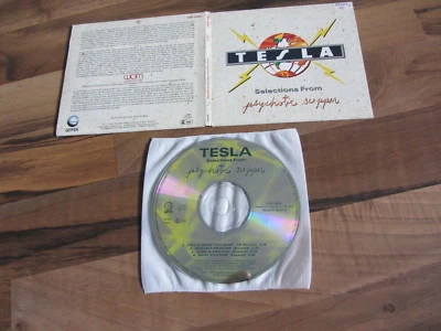 TESLA Selections From Psychotic Supper1991 GERMANY promo collectors CD single Foto 1 de 3