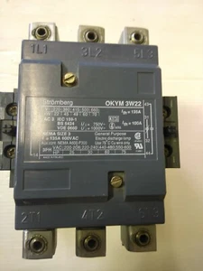 CONTACTOR STROMBERG OKYM 3W22 3P 135A AC3 BOBINA 220V - Imagen 1 de 5
