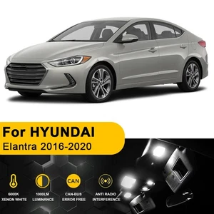 White LED Interior Lights For HYUNDAI Elantra 2016-2020 Package Kit 12X +TOOL - Bild 1 von 11